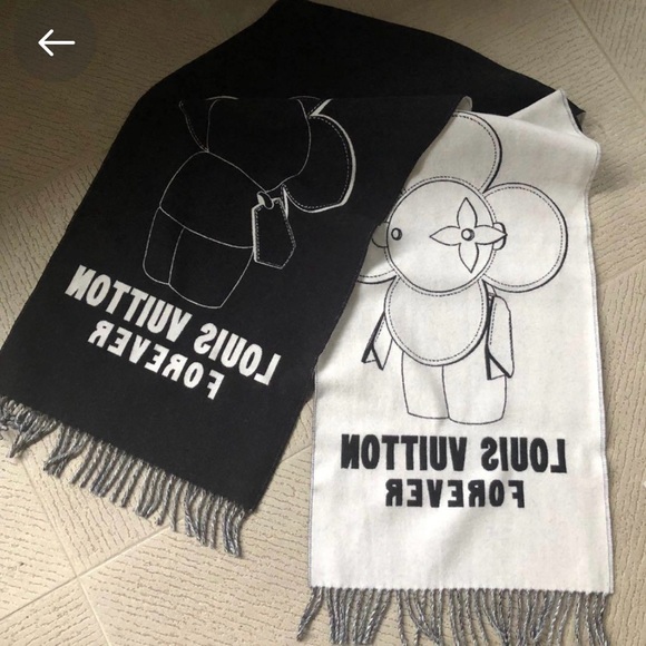 Louis Vuitton Vivienne City Wool Scarf - Picture 1 of 4